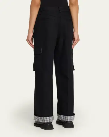 3.1 Phillip Lim Utility Cargo Pants with Contrast Cuffs | Thumbnail 3 3.1 Phillip Lim Utility Cargo Pants with Contrast Cuffs | Thumbnail 3