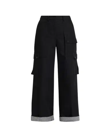 3.1 Phillip Lim Utility Cargo Pants with Contrast Cuffs | Thumbnail 1 3.1 Phillip Lim Utility Cargo Pants with Contrast Cuffs | Thumbnail 1
