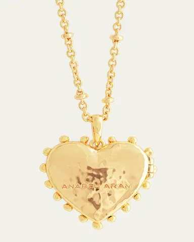 Anabel Aram Jewelry Heart Large Locket Necklace | Thumbnail 3