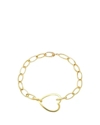 Jennifer Meyer Medium Edith Open Heart Bracelet | Thumbnail 1 Jennifer Meyer Medium Edith Open Heart Bracelet | Thumbnail 1