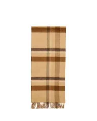 Begg x Co Men's Taransay Check Cashmere Scarf | Thumbnail 1