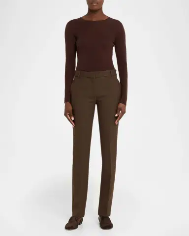 Gianvito Rossi Suede Slip-On Loafers | Thumbnail 10