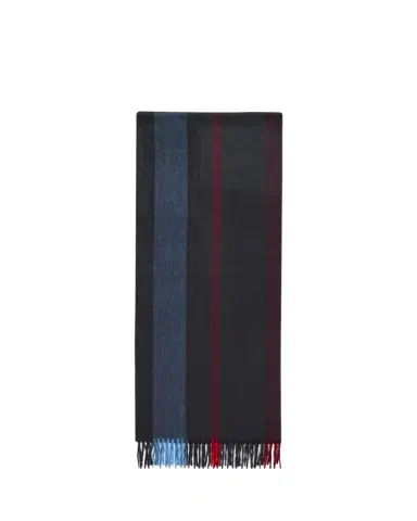 Begg x Co Men's Check Cashmere Scarf | Thumbnail 1 Begg x Co Men's Check Cashmere Scarf | Thumbnail 1