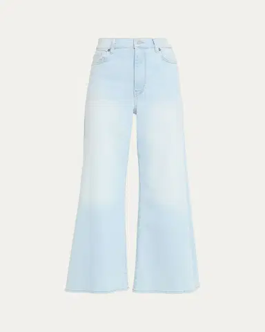 FRAME Le Palazzo Crop Jeans | Thumbnail 6 FRAME Le Palazzo Crop Jeans | Thumbnail 6