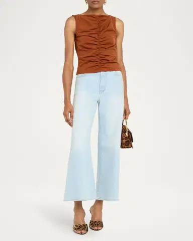 FRAME Le Palazzo Crop Jeans | Thumbnail 7 FRAME Le Palazzo Crop Jeans | Thumbnail 7