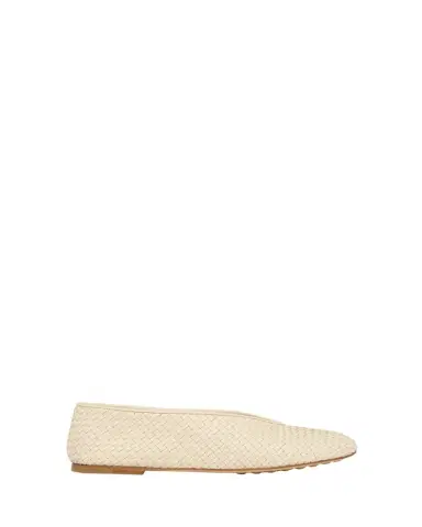 Bottega Veneta Rosa Merino Shearling Ballerina Flats | Thumbnail 1