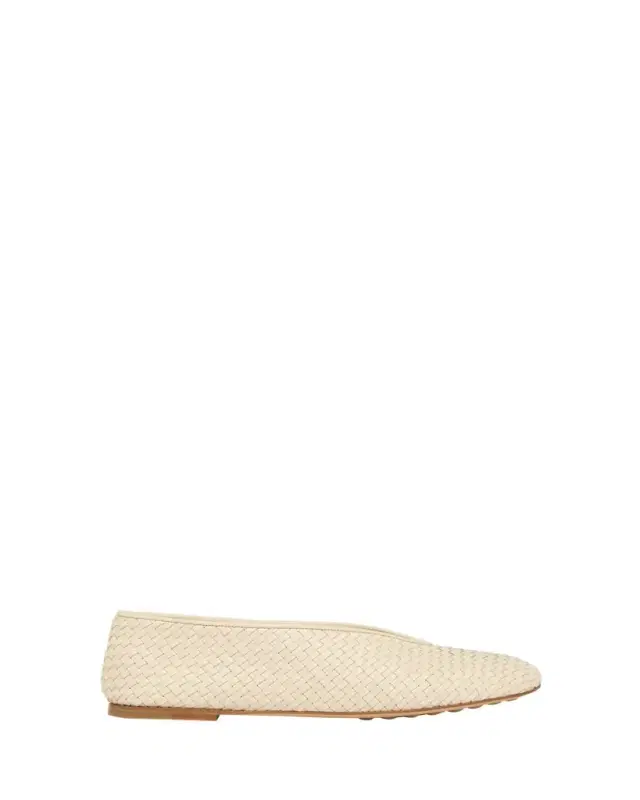 Rosa Merino Shearling Ballerina Flats
