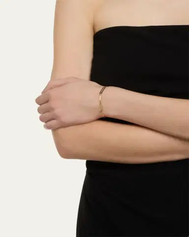 Lana Mega Interlocking 14K Gold Bracelet | Thumbnail 2