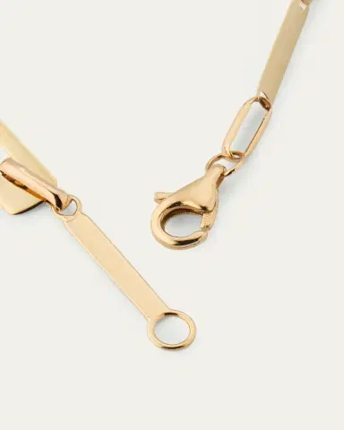 Lana Mega Interlocking 14K Gold Bracelet | Thumbnail 4