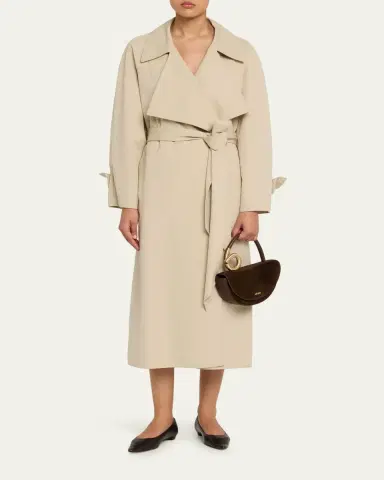 Cult Gaia Azariah Half-Moon Suede Top-Handle Bag | Thumbnail 5 Cult Gaia Azariah Half-Moon Suede Top-Handle Bag | Thumbnail 5