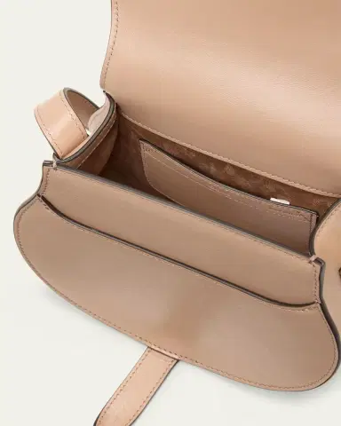 Chloé Marcie Small Crossbody Bag in Shiny Calfskin | Thumbnail 4