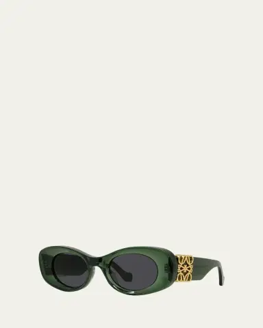 Loewe Anagram 49mm Oval Sunglasses | Thumbnail 2 Loewe Anagram 49mm Oval Sunglasses | Thumbnail 2