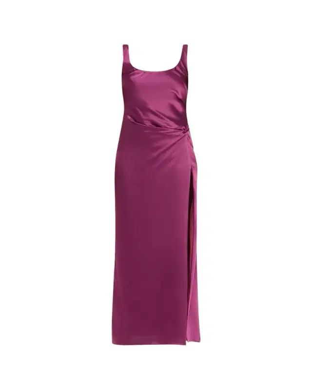 Anna Quan Etta Satin Column Dress