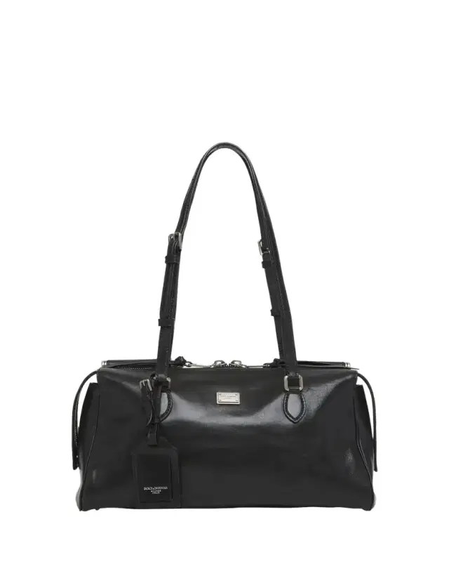 Dolce & Gabbana Vittoria Smooth Leather Shoulder Bag