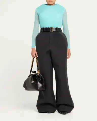 Marc Jacobs Runway Tailored Wide-Leg Volume Pants | Thumbnail 2