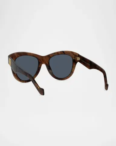 Loewe Anagram 51mm Butterfly Sunglasses | Thumbnail 4 Loewe Anagram 51mm Butterfly Sunglasses | Thumbnail 4