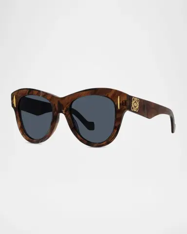 Loewe Anagram 51mm Butterfly Sunglasses | Thumbnail 5 Loewe Anagram 51mm Butterfly Sunglasses | Thumbnail 5