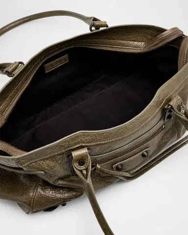 Balenciaga Le City East-West Shoulder Bag in Leather | Thumbnail 13 Balenciaga Le City East-West Shoulder Bag in Leather | Thumbnail 13