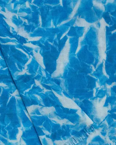 Akris Whitecaps-Print Cashmere Scarf | Thumbnail 4