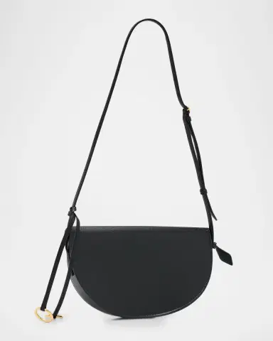 Alaïa East-West Curved Goatskin Leather Shoulder Bag | Thumbnail 16 Alaïa East-West Curved Goatskin Leather Shoulder Bag | Thumbnail 16
