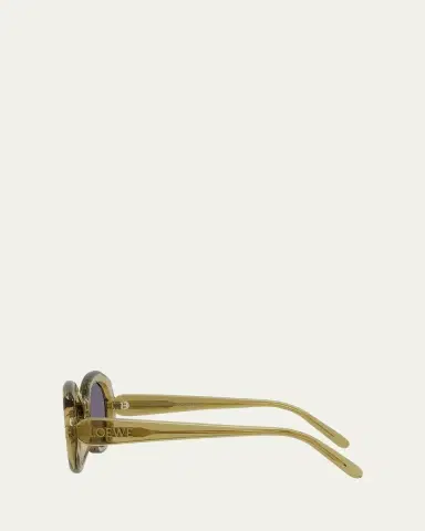 Loewe Mini Oval Slim Sunglasses | Thumbnail 3 Loewe Mini Oval Slim Sunglasses | Thumbnail 3