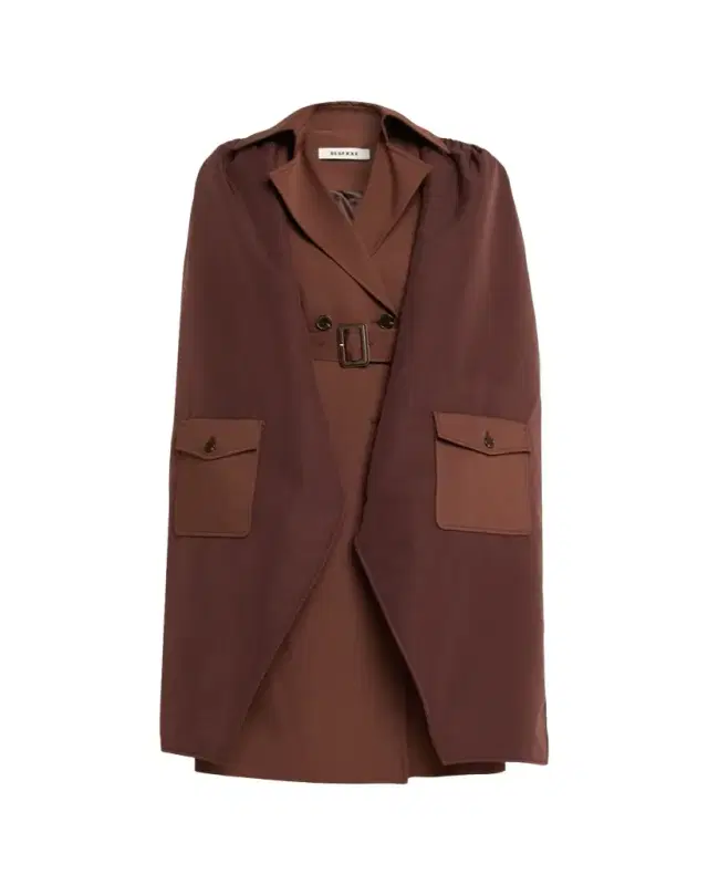 Bomber Layered Trench Coat