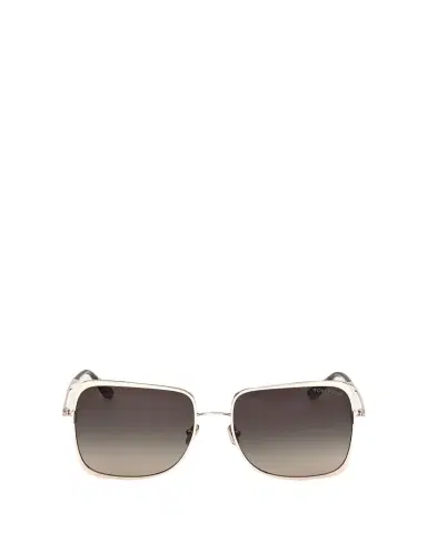 TOM FORD Chloe 52mm Oval Acetate Sunglasses | Thumbnail 1
