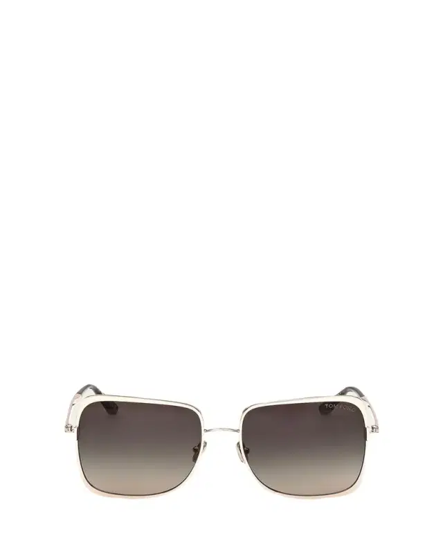 TOM FORD Chloe mm Oval Acetate Sunglasses