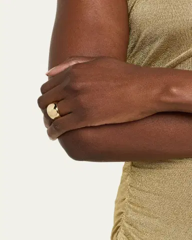 Lana Curved Bubble Hollow Ring | Thumbnail 2 Lana Curved Bubble Hollow Ring | Thumbnail 2