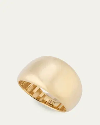 Lana Curved Bubble Hollow Ring | Thumbnail 3 Lana Curved Bubble Hollow Ring | Thumbnail 3