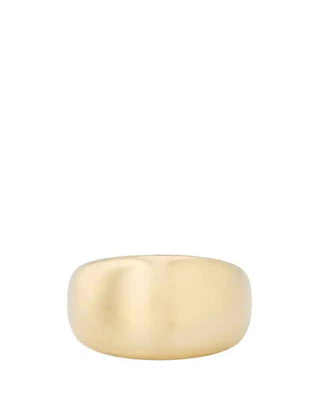 Lana Curved Bubble Hollow Ring
