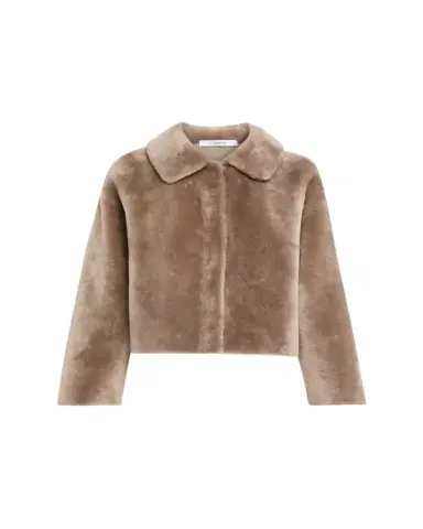 Fleurette Odette Reversible Cropped Shearling Jacket | Thumbnail 1 Fleurette Odette Reversible Cropped Shearling Jacket | Thumbnail 1