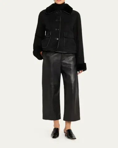 Fleurette Rowan Shearling Barn Jacket | Thumbnail 2
