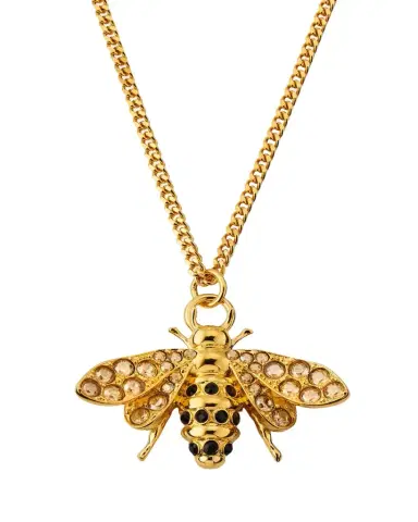 Oscar de la Renta Small Bee Pendant Necklace | Thumbnail 1 Oscar de la Renta Small Bee Pendant Necklace | Thumbnail 1
