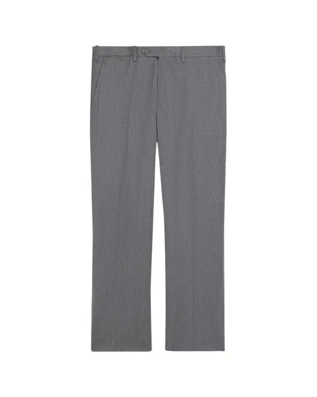 Men's Wool and Cashmere Flat-Front Pants