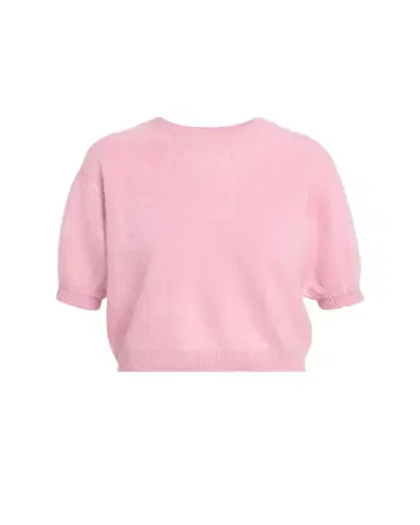 Lisa Yang Juniper Short-Sleeve Cashmere Sweater | Thumbnail 1 Lisa Yang Juniper Short-Sleeve Cashmere Sweater | Thumbnail 1