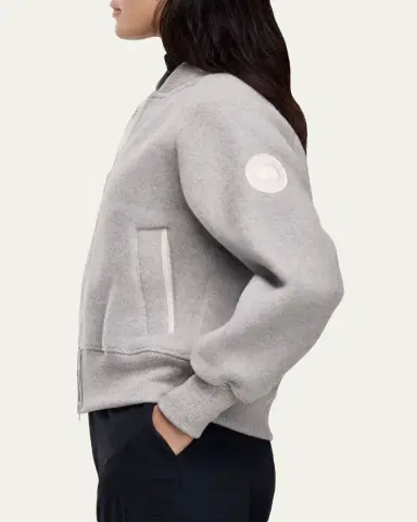 Canada Goose Sierra Fleece Bomber Jacket | Thumbnail 5 Canada Goose Sierra Fleece Bomber Jacket | Thumbnail 5