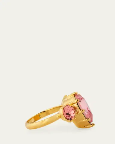 Oscar de la Renta Crystal Prong Ring | Thumbnail 4 Oscar de la Renta Crystal Prong Ring | Thumbnail 4