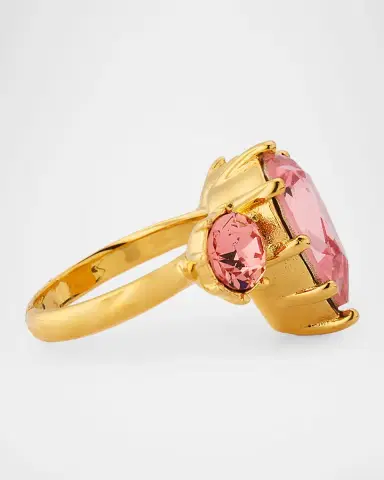 Oscar de la Renta Crystal Prong Ring | Thumbnail 7 Oscar de la Renta Crystal Prong Ring | Thumbnail 7