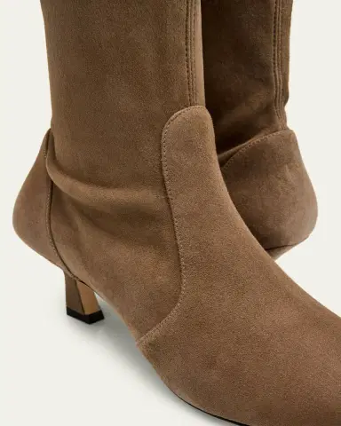 Stuart Weitzman 50mm Vinnie Suede Stretch Booties | Thumbnail 5 Stuart Weitzman 50mm Vinnie Suede Stretch Booties | Thumbnail 5