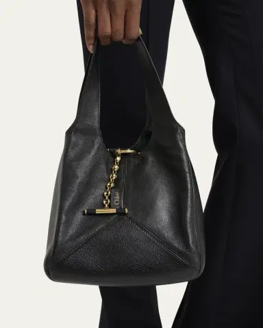 Chloé Balloon Small Top-Handle Bag in Leather | Thumbnail 2 Chloé Balloon Small Top-Handle Bag in Leather | Thumbnail 2