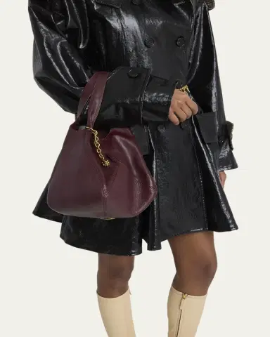 Chloé Balloon Small Top-Handle Bag in Leather | Thumbnail 11 Chloé Balloon Small Top-Handle Bag in Leather | Thumbnail 11