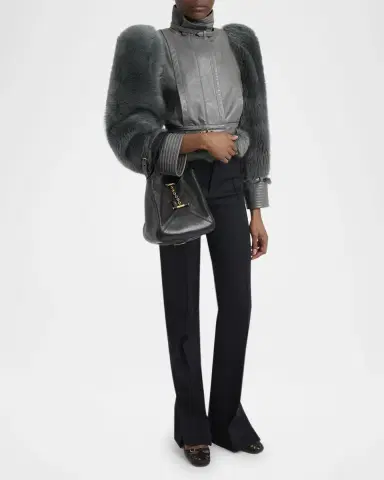 Chloé Balloon Small Top-Handle Bag in Leather | Thumbnail 18 Chloé Balloon Small Top-Handle Bag in Leather | Thumbnail 18