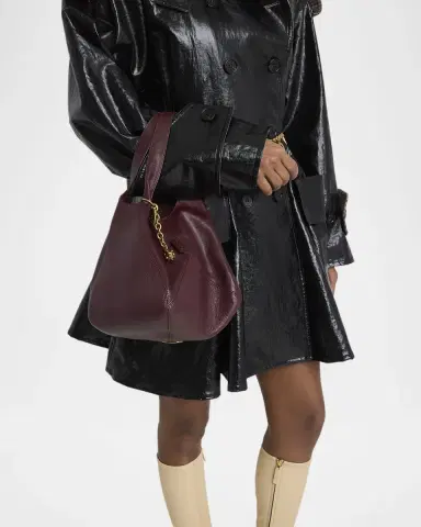 Chloé Balloon Small Top-Handle Bag in Leather | Thumbnail 20 Chloé Balloon Small Top-Handle Bag in Leather | Thumbnail 20
