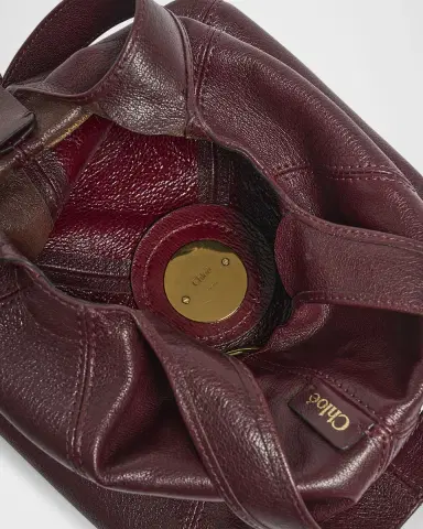 Chloé Balloon Small Top-Handle Bag in Leather | Thumbnail 22 Chloé Balloon Small Top-Handle Bag in Leather | Thumbnail 22