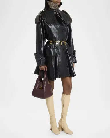 Chloé Balloon Small Top-Handle Bag in Leather | Thumbnail 23 Chloé Balloon Small Top-Handle Bag in Leather | Thumbnail 23