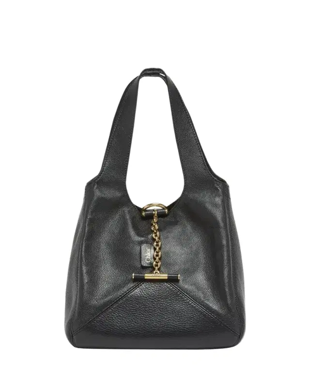 Balloon Small Top-Handle Bag in Leather