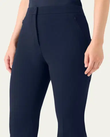 Akris Farida Stretch Wool Bootcut Trousers | Thumbnail 5 Akris Farida Stretch Wool Bootcut Trousers | Thumbnail 5