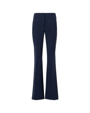 Akris Farida Stretch Wool Bootcut Trousers | Thumbnail 1 Akris Farida Stretch Wool Bootcut Trousers | Thumbnail 1