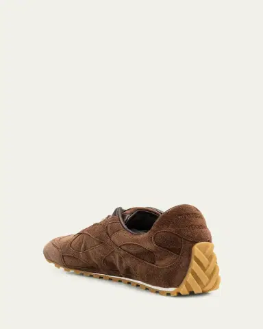 Bottega Veneta Men's Orbit Flash Suede Low-Top Sneakers | Thumbnail 2 Bottega Veneta Men's Orbit Flash Suede Low-Top Sneakers | Thumbnail 2